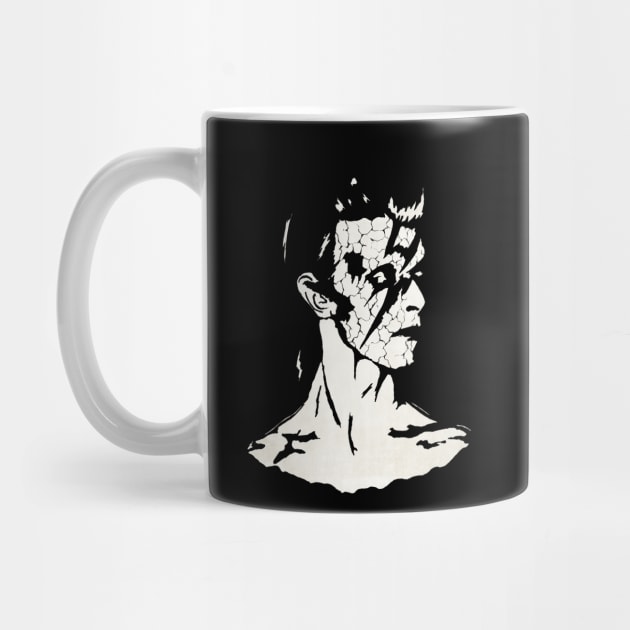 David Bowie Portrait Art by surmind